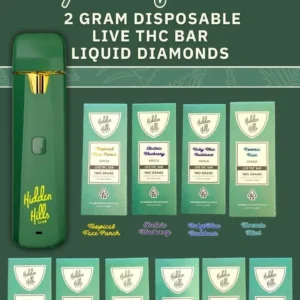 Hidden Hills 2g Live Resin Vape UK
